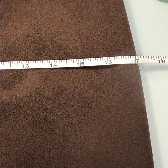 Vintage Skinner Ultra Suede Brown Skirt - Picture 5 of 5